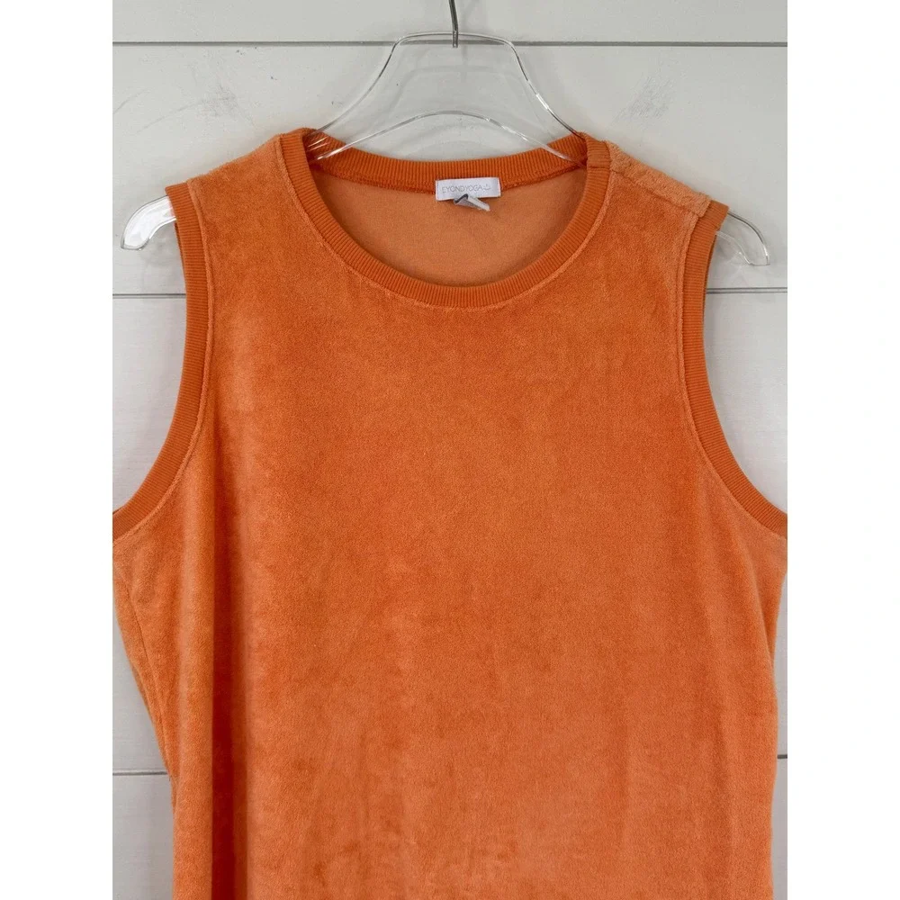 Beyond Yoga OUT OF TOWN Terry Cloth Sleeveless Dress Women XL‎ Athleisure Beach